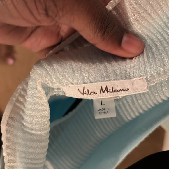 Sky blue Vila Milano Sweater Size L - Picture 2 of 2